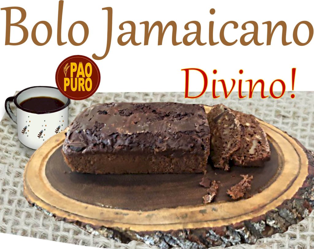 Bolo Jamaicano Beto Pão Puro