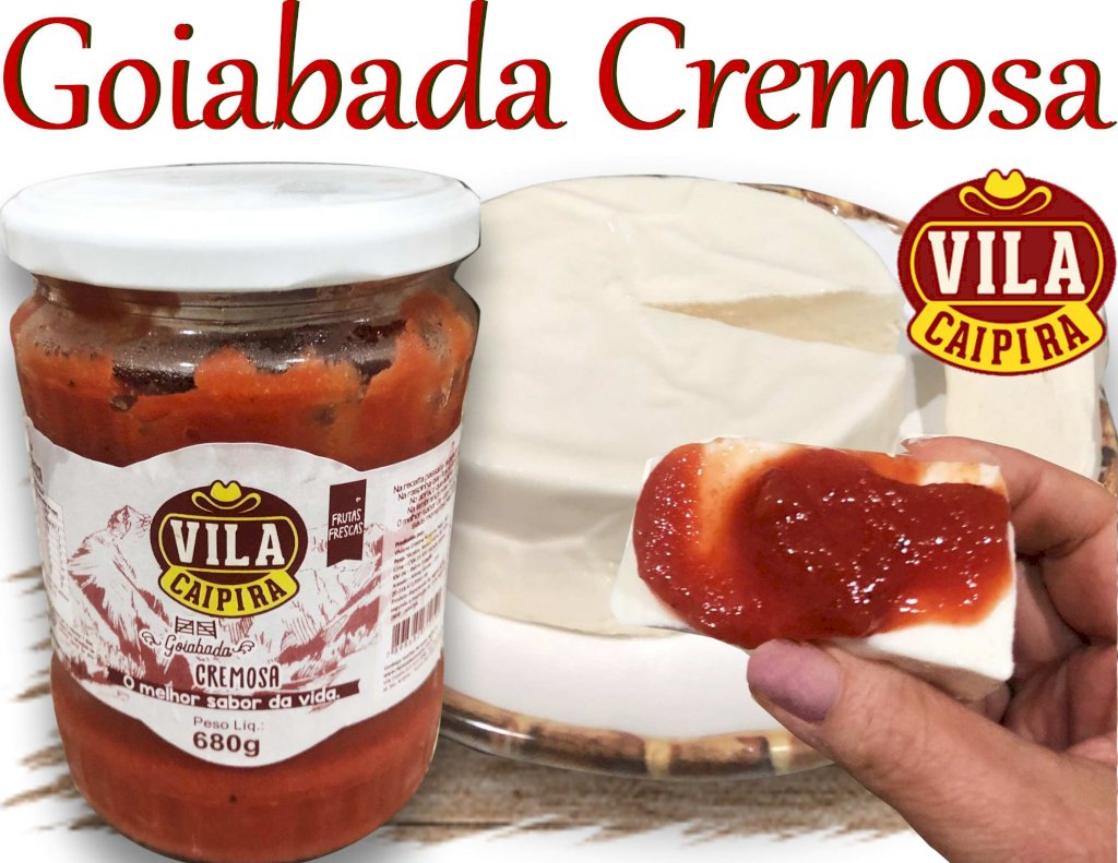 Doce Goiabada Cremosa Vila Caipira
