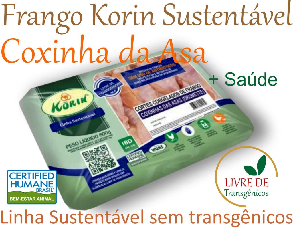 Coxinha da Asa Korin Sustentável