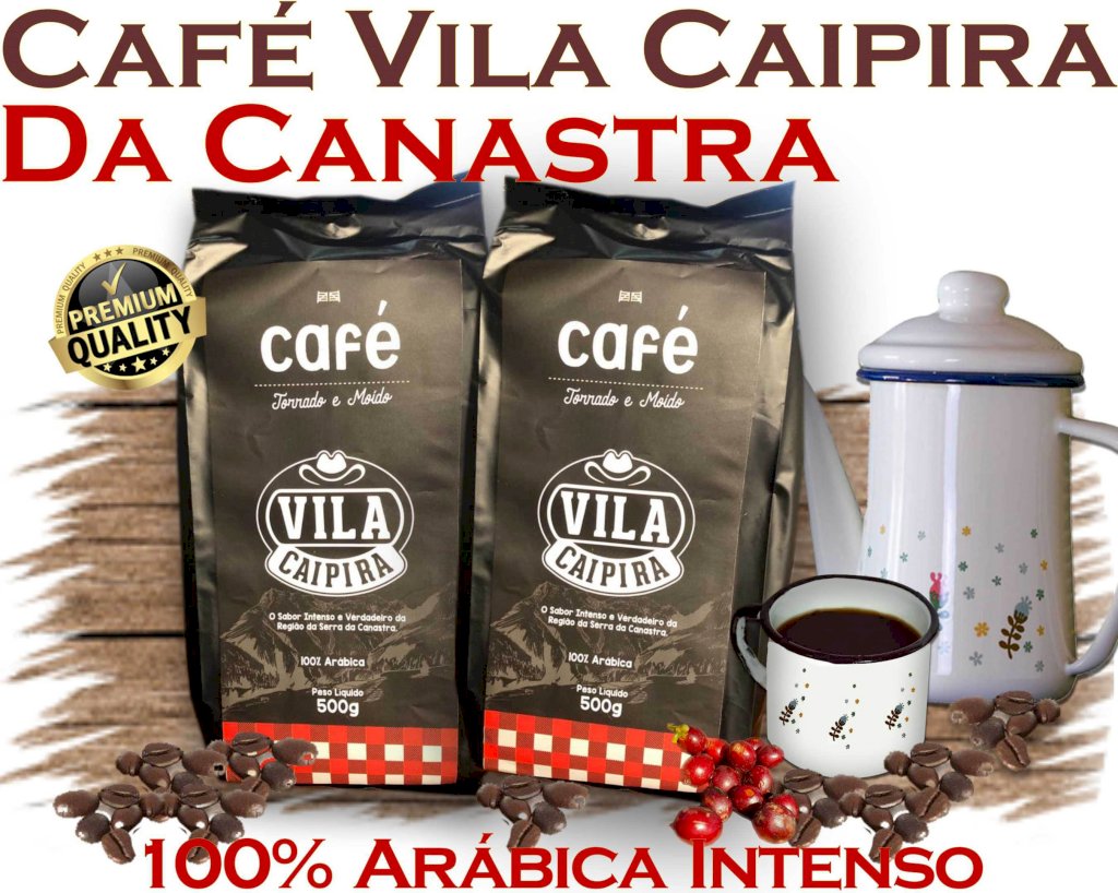 Café em pó Vila Caipira da Canastra