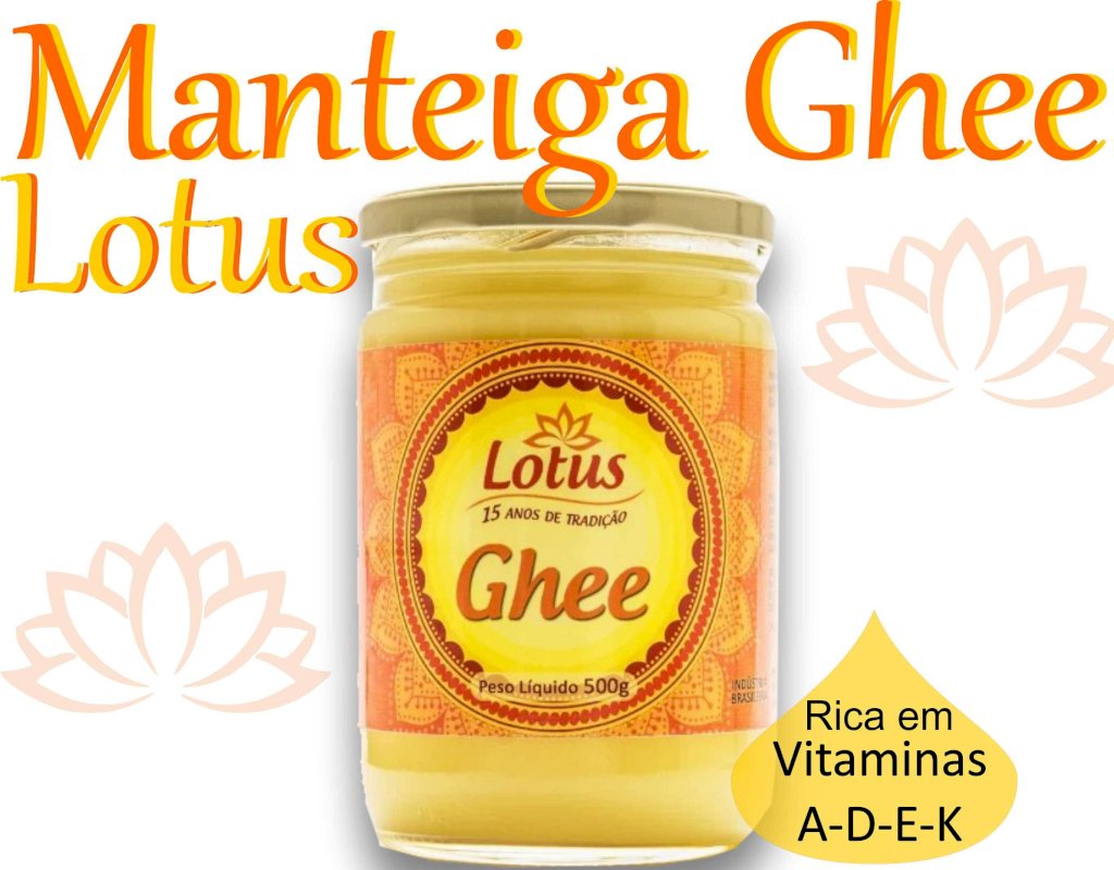 Manteiga Ghee Lotus