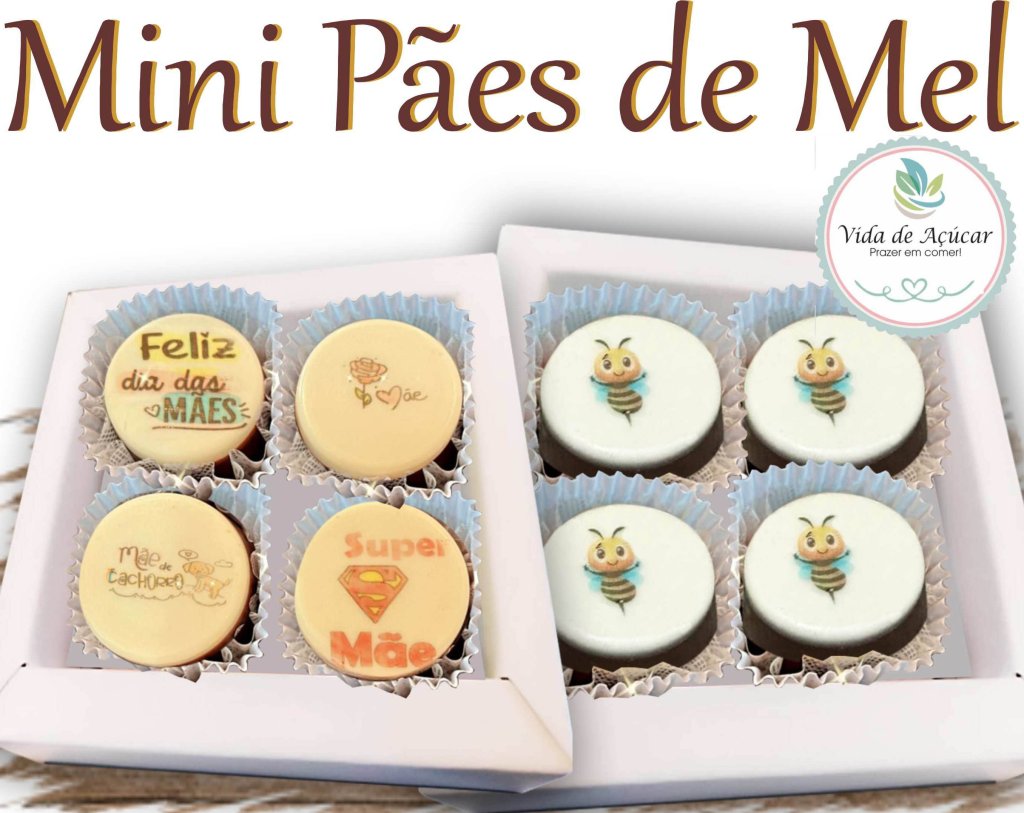 Mini Pães de Mel