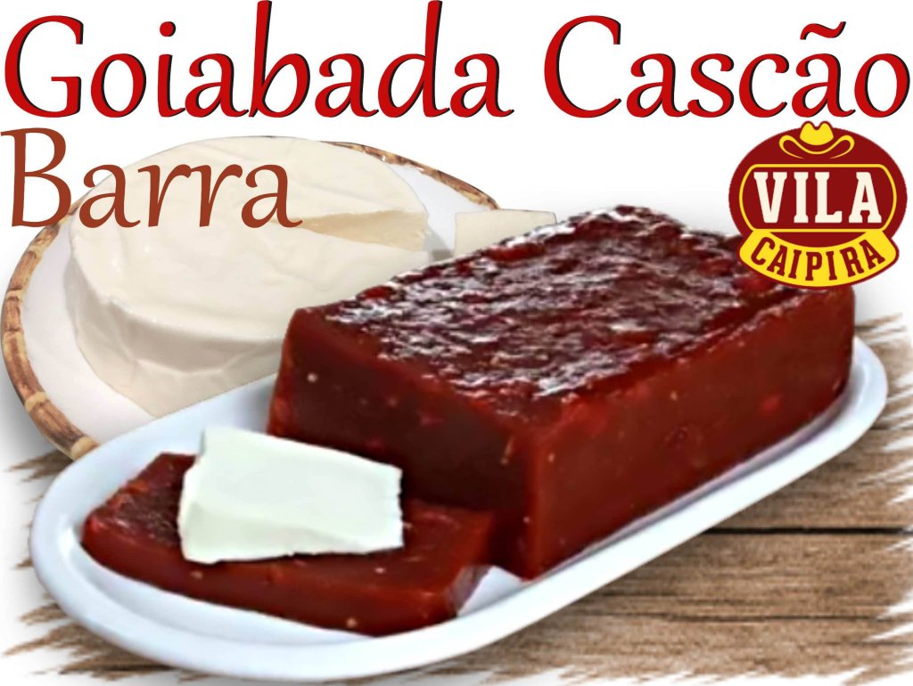 Goiabada Cascão em barra