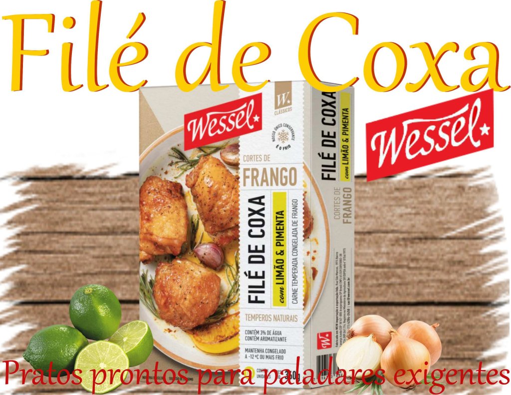 Filé de Coxa LImão e Pimenta Wessel