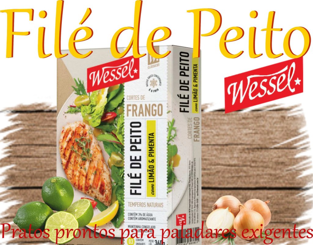 Filé de Peito com Limão e Pimenta Wessel