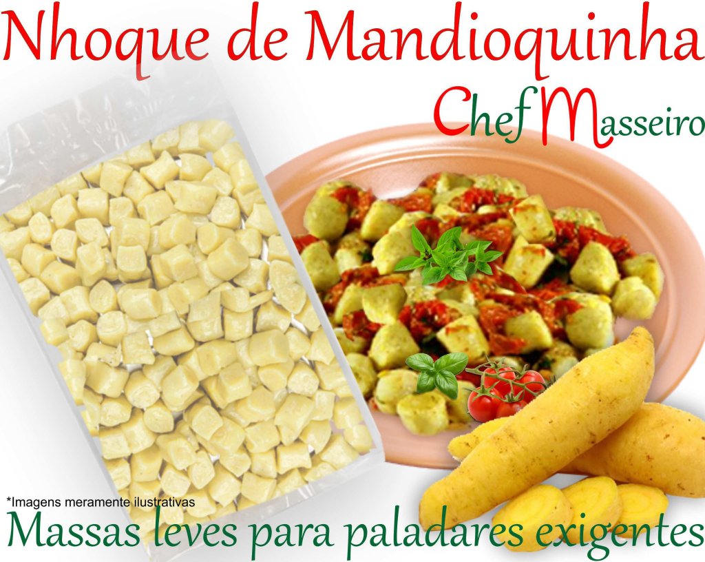 Nhoque de Mandioquinha 500g