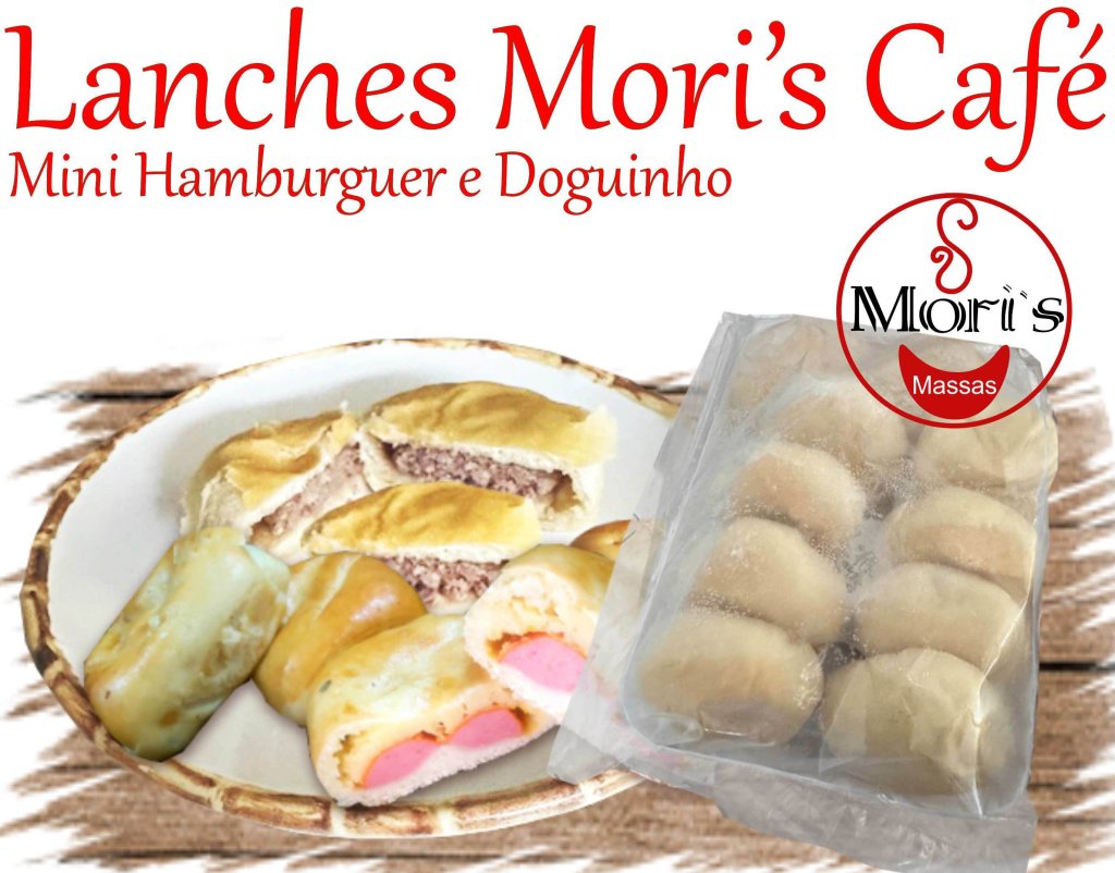 Mini lanches prontos Mori's Café