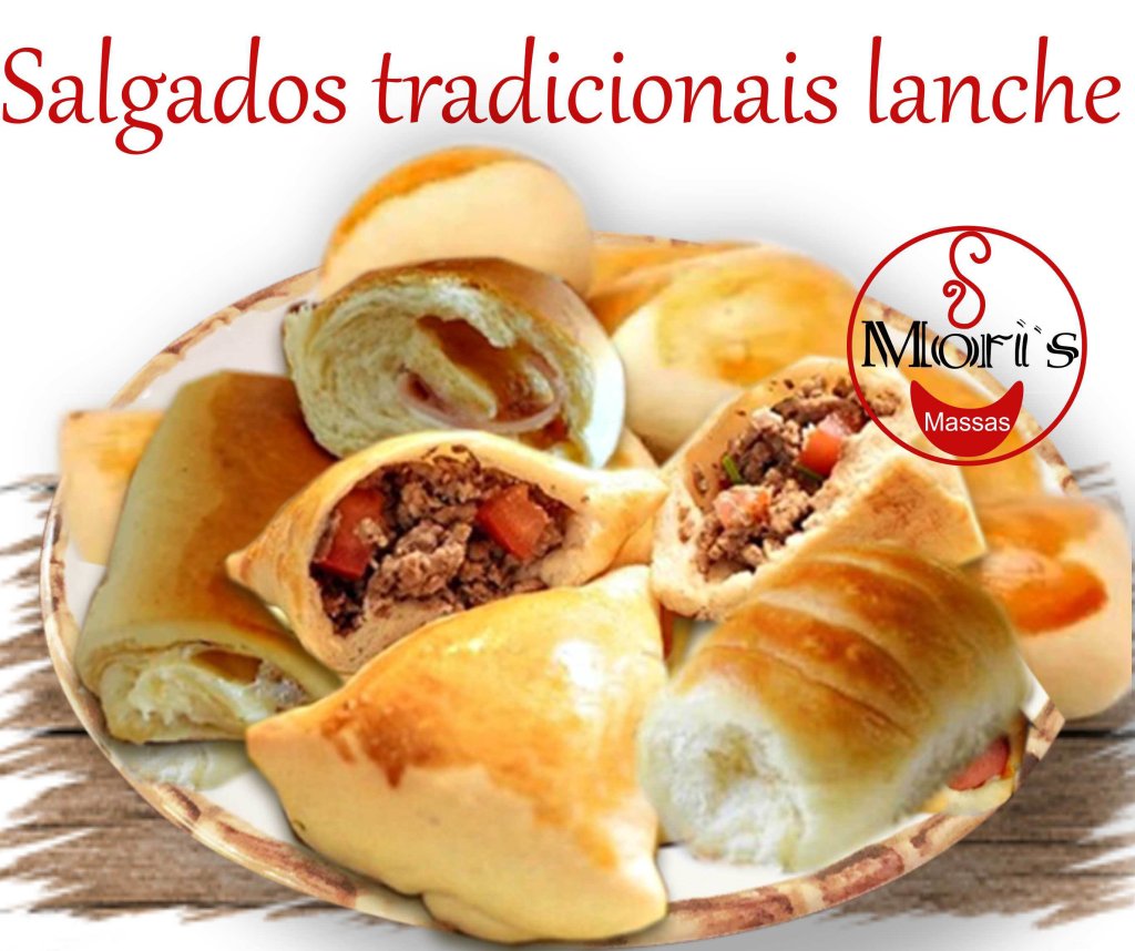 Salgados tradicionais lanche
