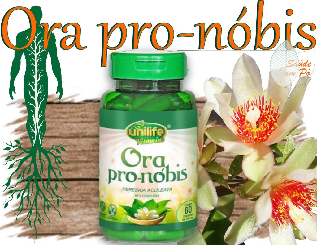 Ora pro-nóbis Unilife - 60 caps.