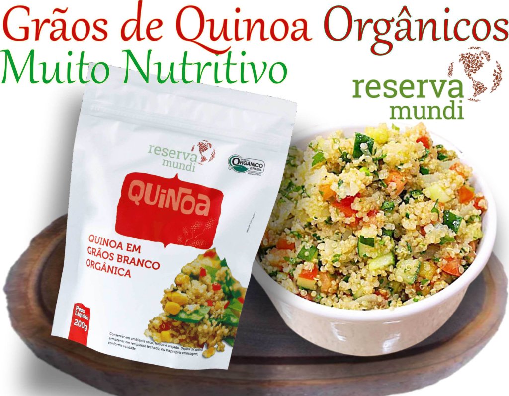Quinoa em Grãos Orgânica Reserva Mundi