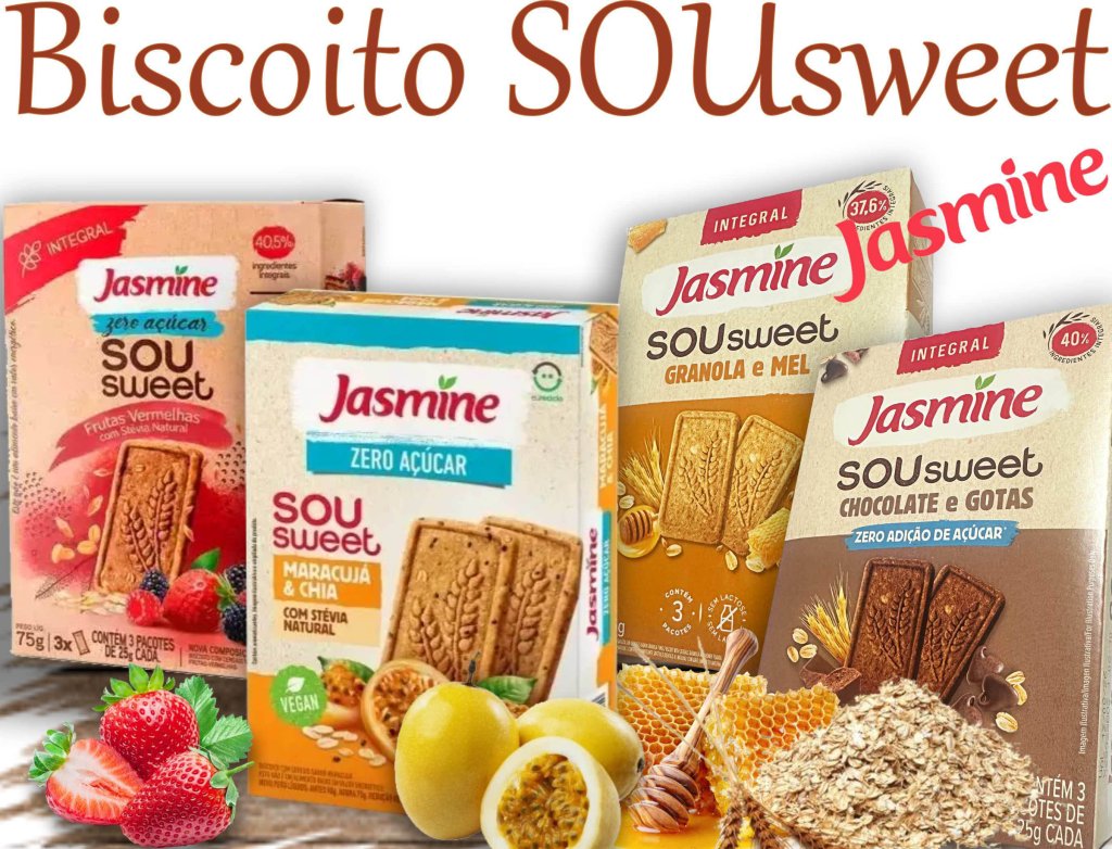 biscoito Sousweet Jasmine
