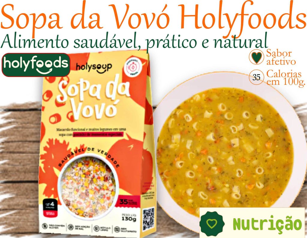 Sopa da Vovó Holyfoods