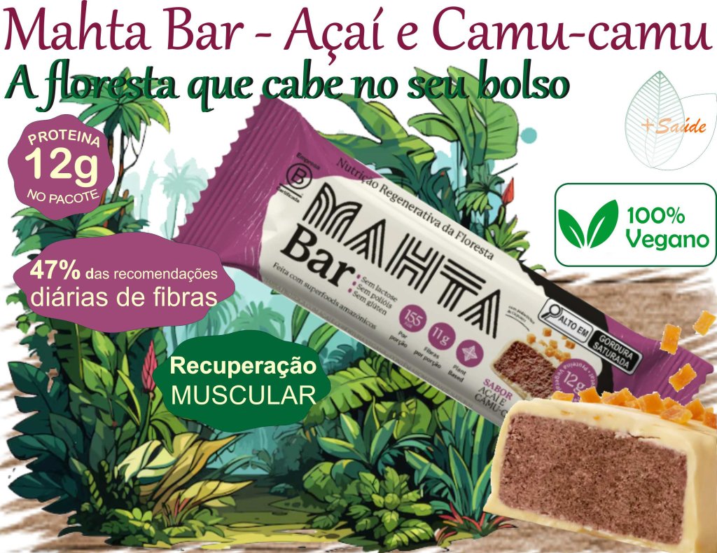 Barrinha nutritiva Mahta Açaí