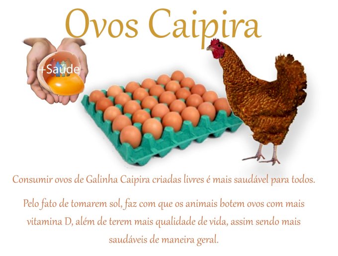 Ovos caipira Extra