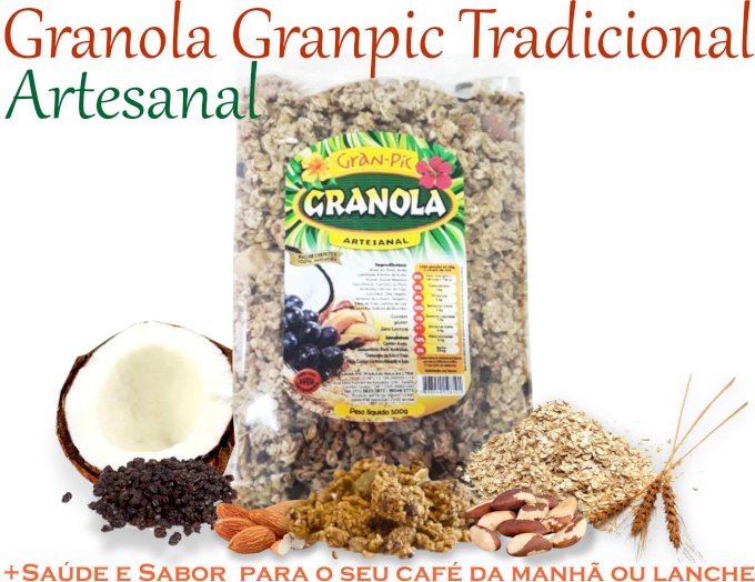Granola Granpic Artesanal Tradicional 500g