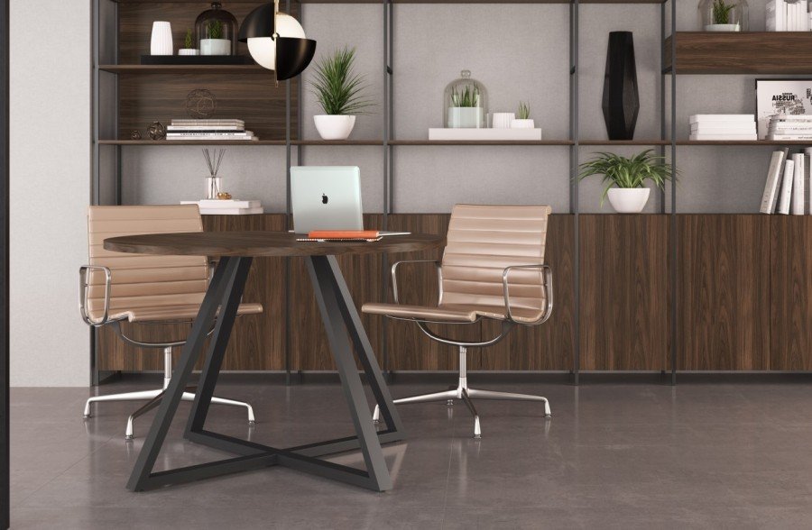 MESA REUNIAO PEMETAL ARTESANO