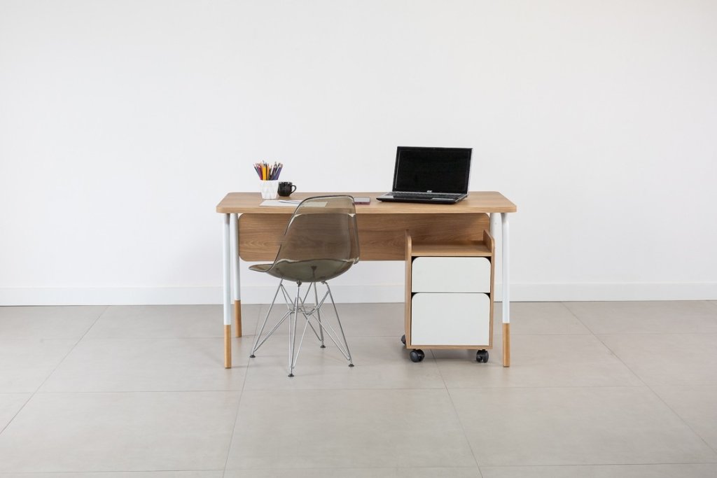 MESA ESCRIVANINHA FLEXUS 1360 HAN/PRE ARTESANO