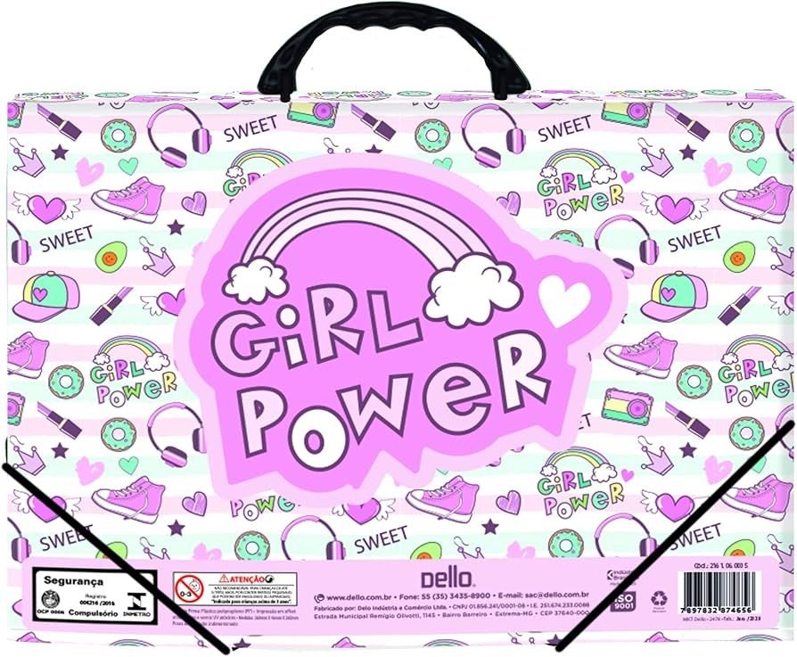 MALETA OFICIO GIRL POWER DELLO