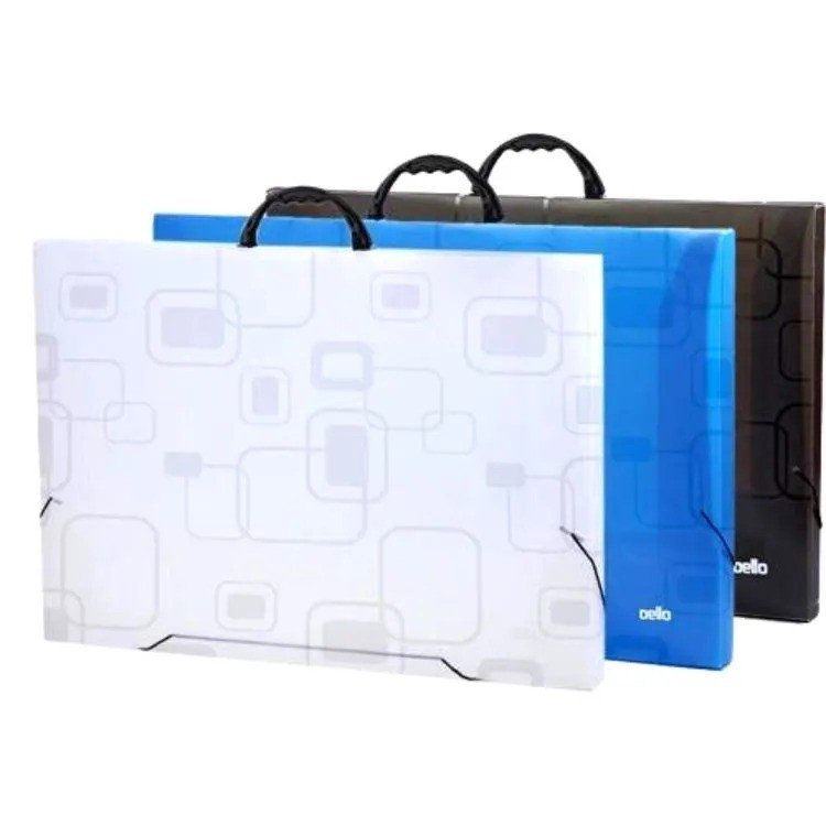 PASTA MALETA COM ALCA A3 CORES DELLOFINE	