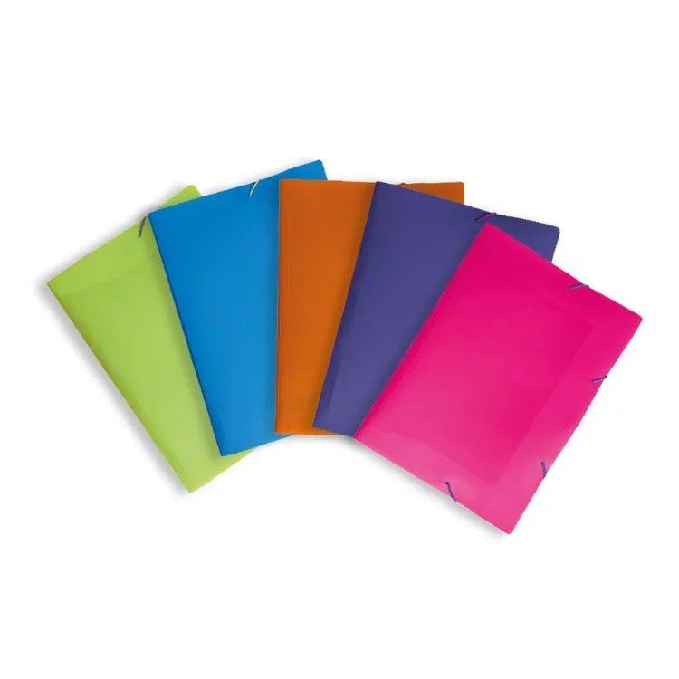 PASTA ABA ELASTICO 1/2 OFICIO FULL COLOR DELLO	