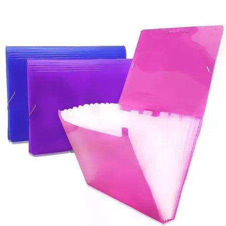 PASTA SANFONADA A4 LINE COLORS C/12 DIVISORIAS DELLO	