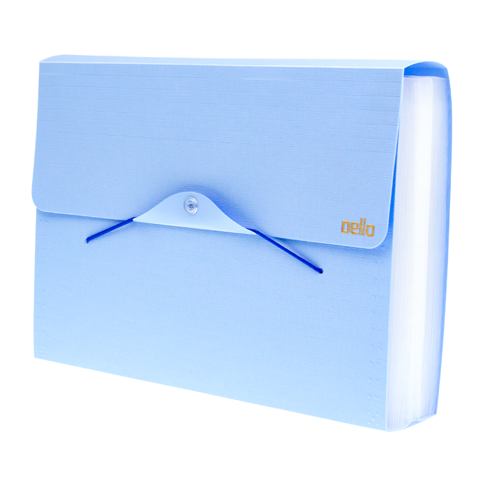 PASTA SANFONADA A4 LINHO SERENA COM 31 DIVISORIAS DELLO	