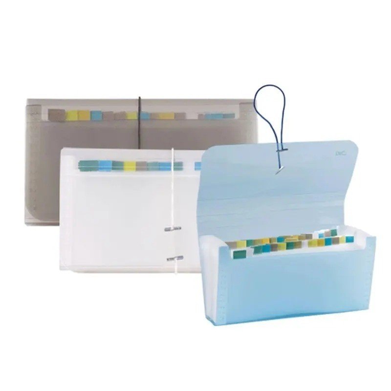 PASTA SANFONADA PORTA CHEQUE 12 DIVISORIAS DAC	