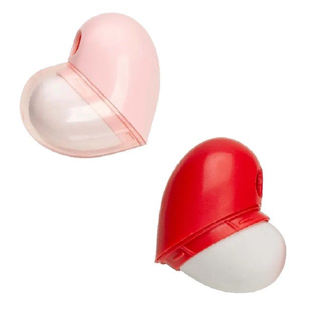 APONTADOR COM DEPOSITO E BORRACHA LOVE HEART MOLIN	