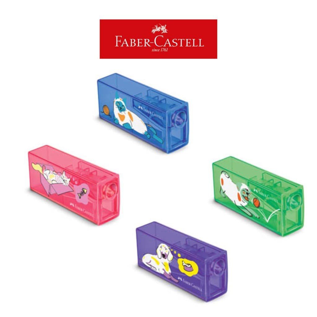 APONTADOR COM DEPOSITO PETS FABER CASTELL	