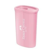 APONTADOR COM DEPOSITO TRIANGULAR TONS PASTEIS FABER CASTELL	