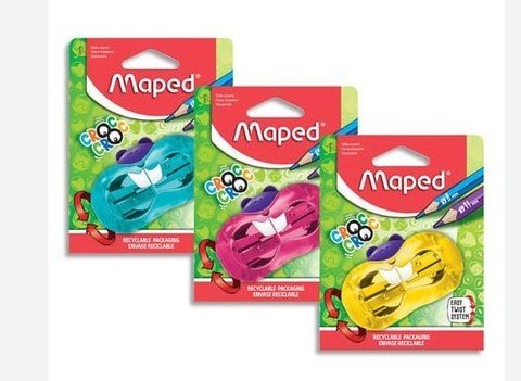 APONTADOR CROC CROC TWIST 2 FUROS MAPED	