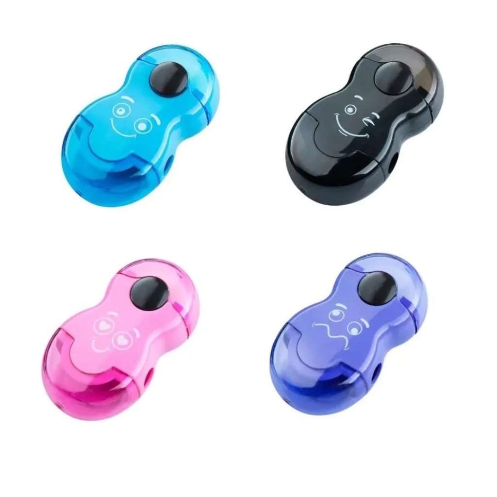 APONTADOR E BORRACHA DUAL BRW	