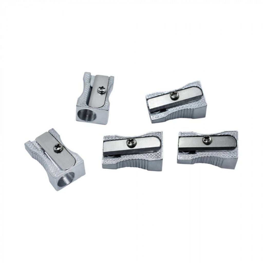 APONTADOR METAL SIMPLES CHANFRADO ONDA	