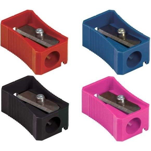 APONTADOR SIMPLES COLORS FABER CASTELL	