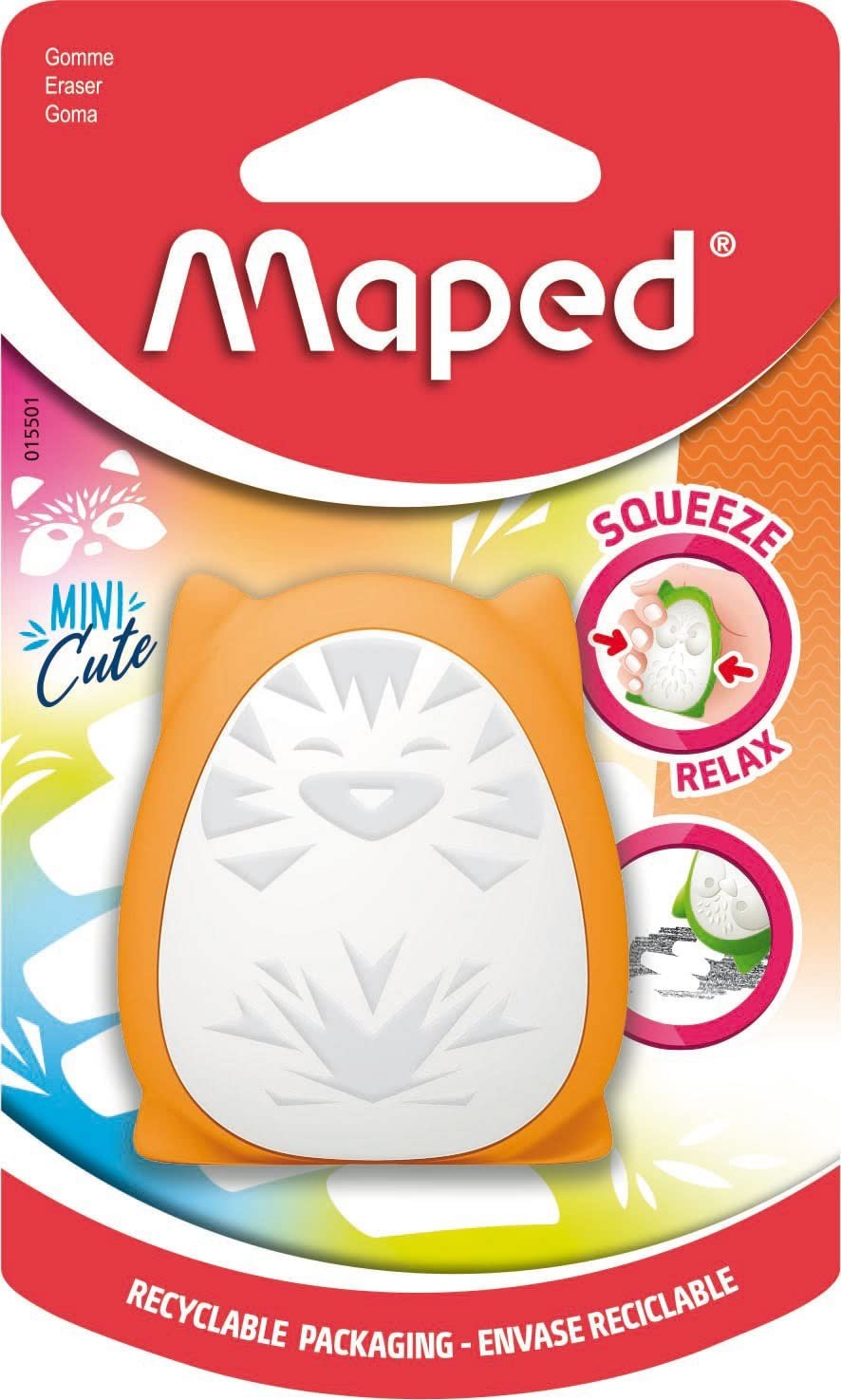 BORRACHA ANTI STRESS MINI CUTE MAPED	