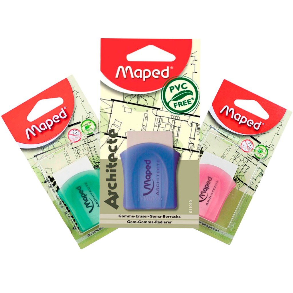 BORRACHA ARCHITECTE PVC FREE MAPED	