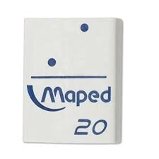 BORRACHA DOMINO 40 MAPED	