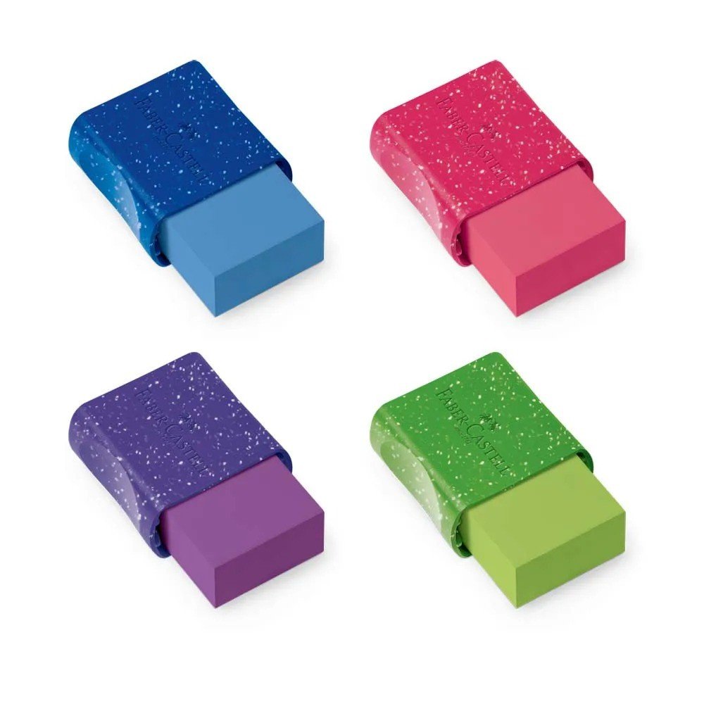 BORRACHA GLITZ FABER CASTELL	