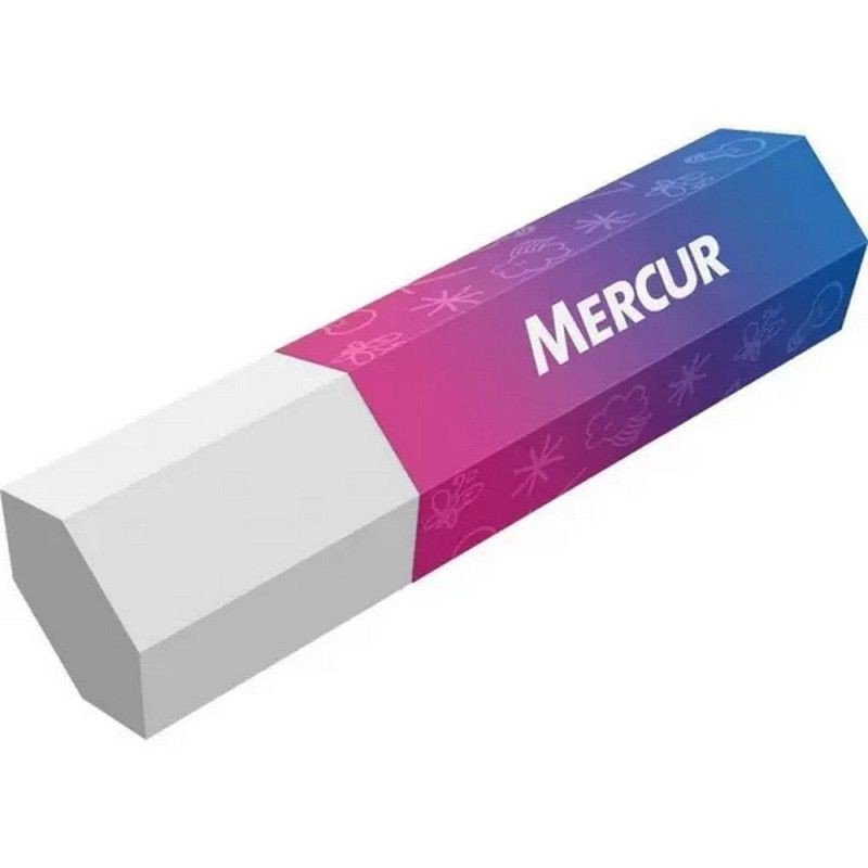 BORRACHA TR HEXAGONAL MERCUR	