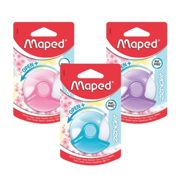 BORRACHA ZENOA PLUS CORES PASTEL MAPED	