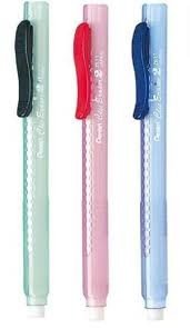 CANETA BORRACHA CLIC ERASER PENTEL	