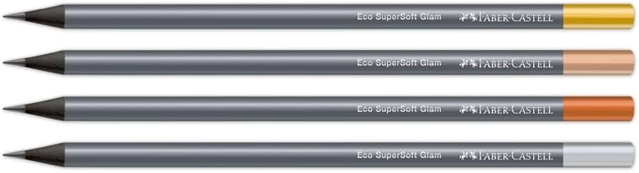 ECOLAPIS GRAFITE SUPERSOFT GLAM FABER CASTELL	