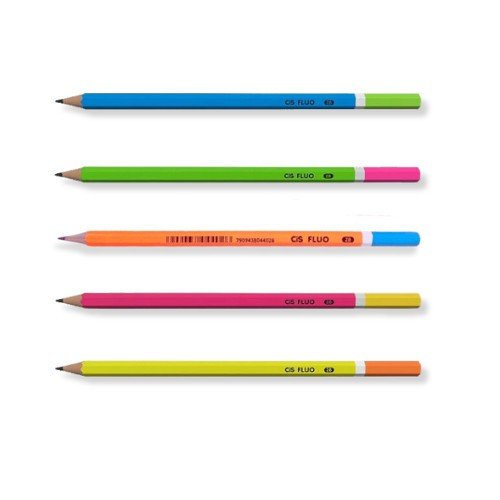 LAPIS DE ESCREVER 2B FLUO CIS	