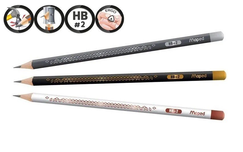 LAPIS DE ESCREVER BLACK PEPS DECO HB MAPED	