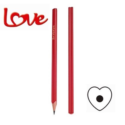 LAPIS DE ESCREVER LOVE HEARY DIAMOND HB MOLIN	