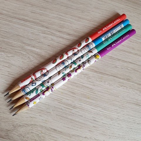 LAPIS DE ESCREVER MAMIFEROS FABER CASTELL	