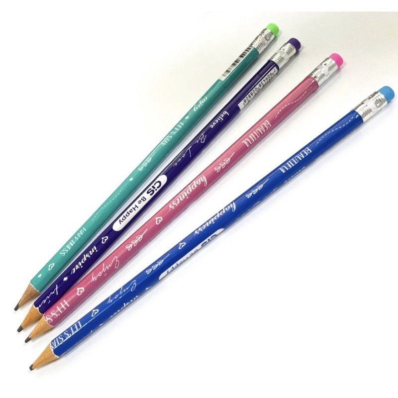 LAPIS DE ESCREVER HB BE HAPPY CIS	