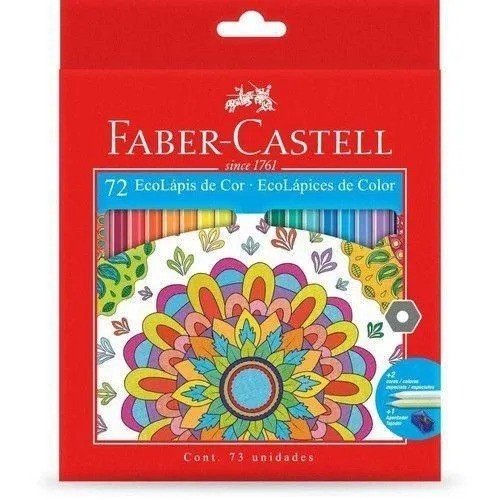 ECOLAPIS DE COR LVM 72 CORES FABER CASTELL	