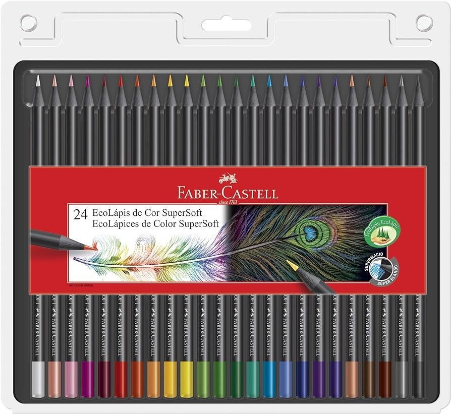 ECOLAPIS SUPERSOFT 50 CORES FABER CASTELL	