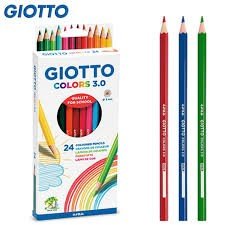 LAPIS DE COR GIOTTO 3.0 ESTOJO 12 CORES+GRAFITE+APONTADOR GIOTTO	